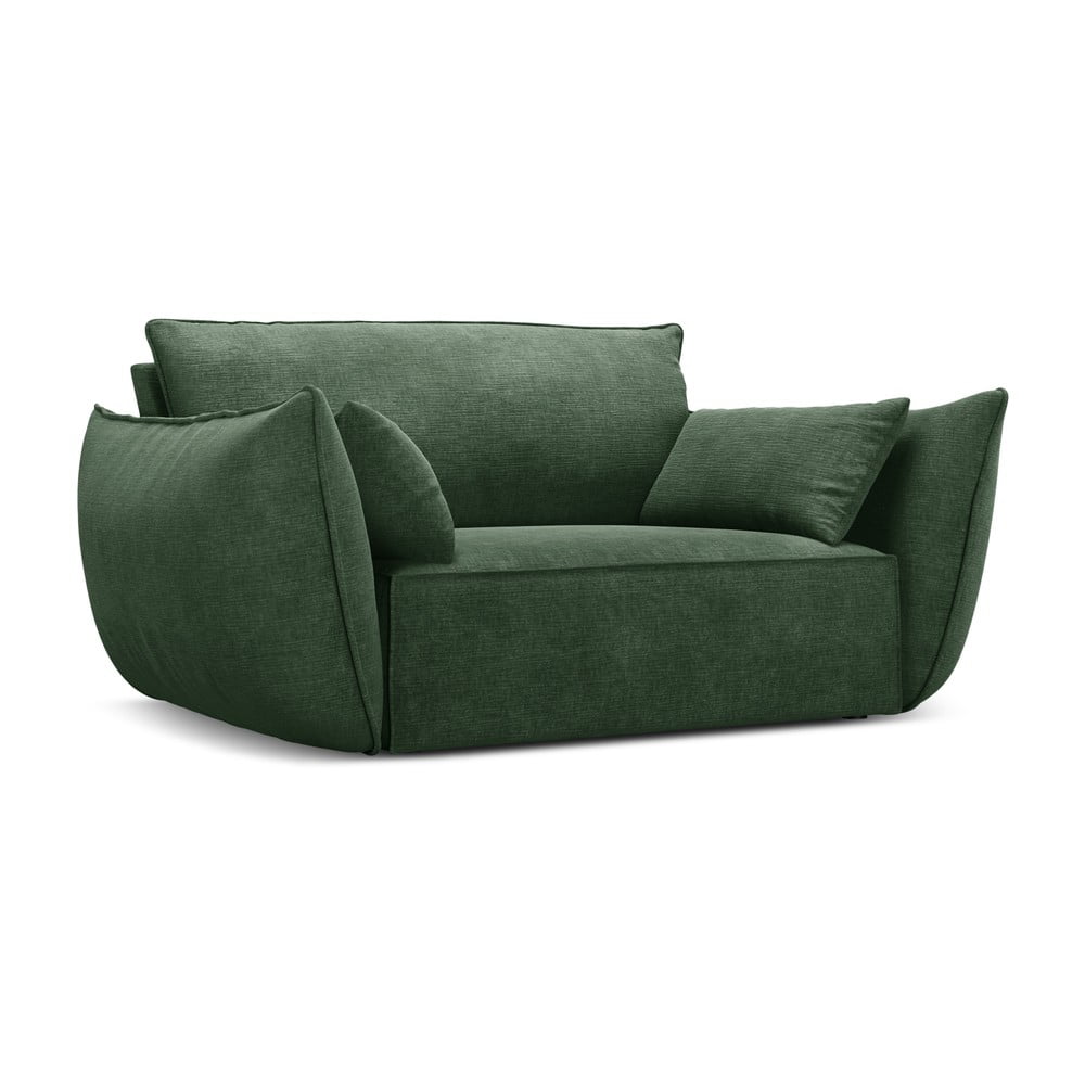 Tmavozelené kreslo Vanda - Mazzini Sofas