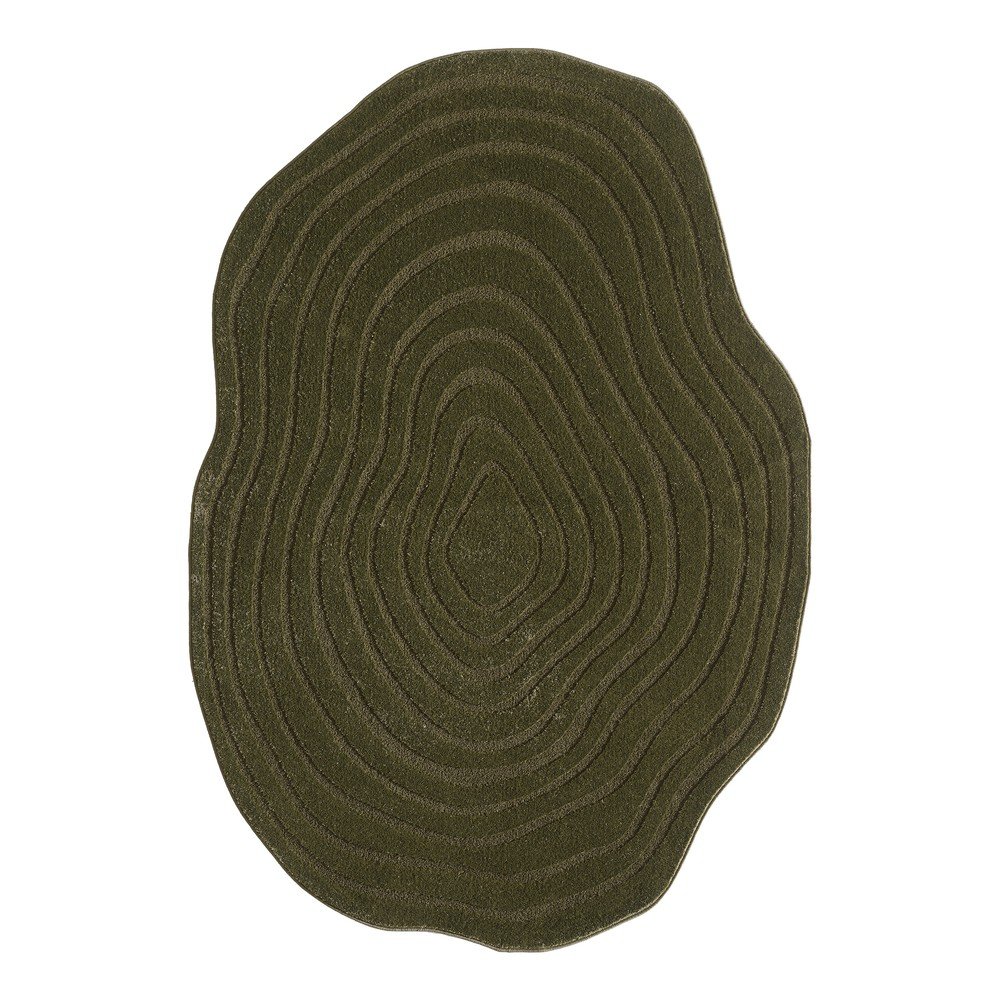 Tmavozelený koberec 160x230 cm Pebble – ESTE