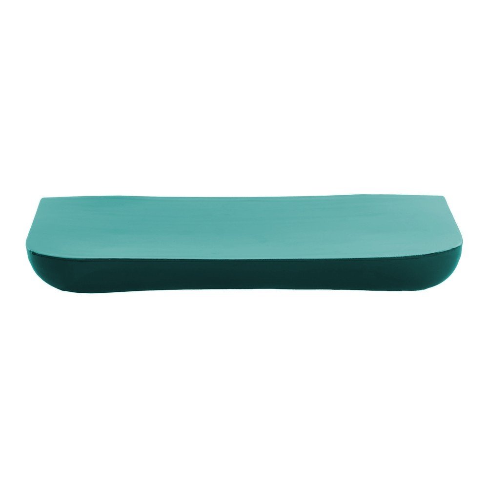 Tyrkysovomodrá kovová polica 41 cm Adawa – Light & Living