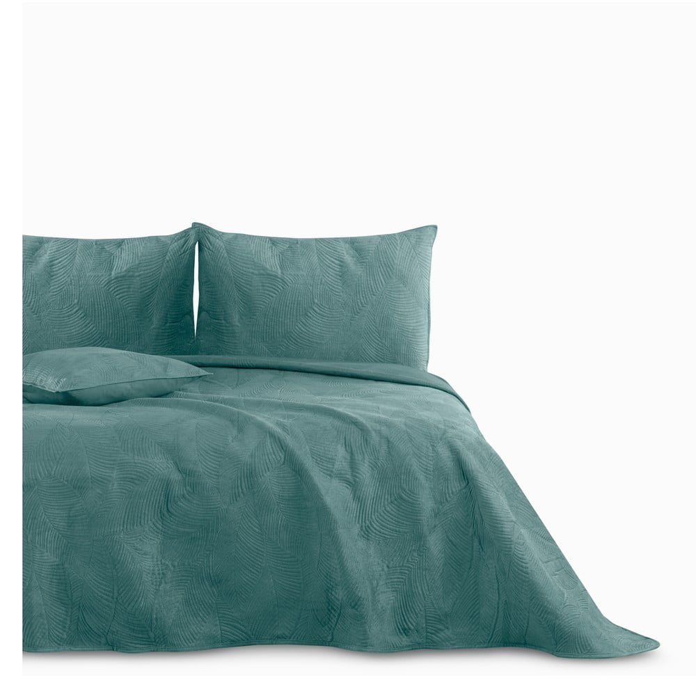 Tyrkysovomodrý pléd 170x210 cm Palsha – Restilo