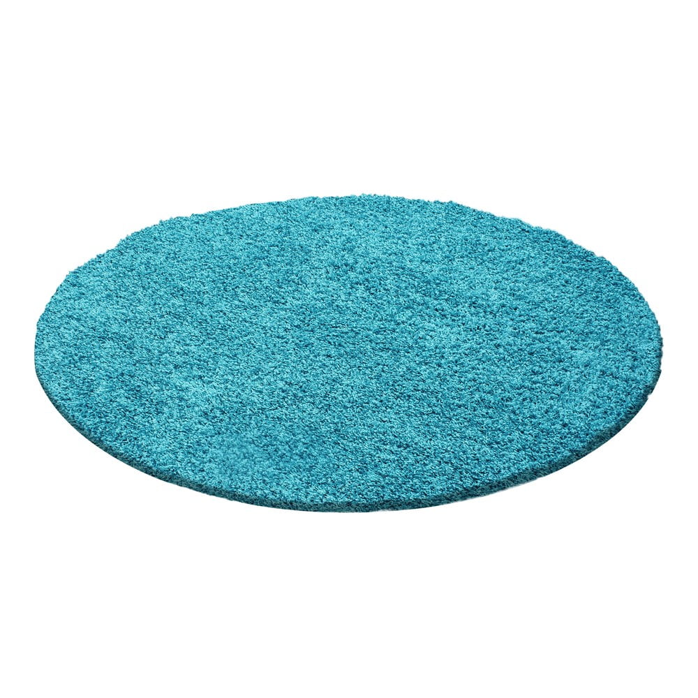 Tyrkysový okrúhly koberec ø 80 cm Life – Ayyildiz Carpets