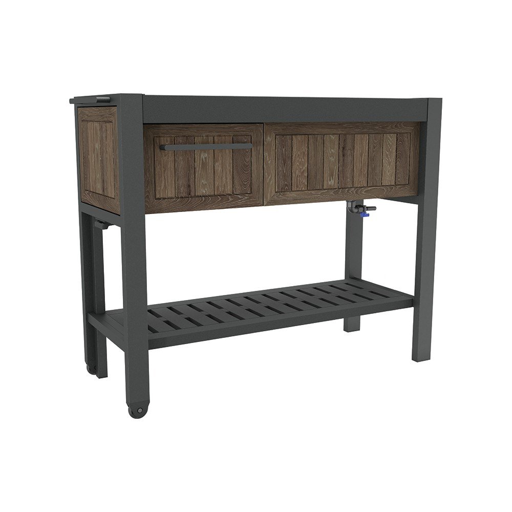 Záhradný barový stolík 112x43 cm Hosting – Keter