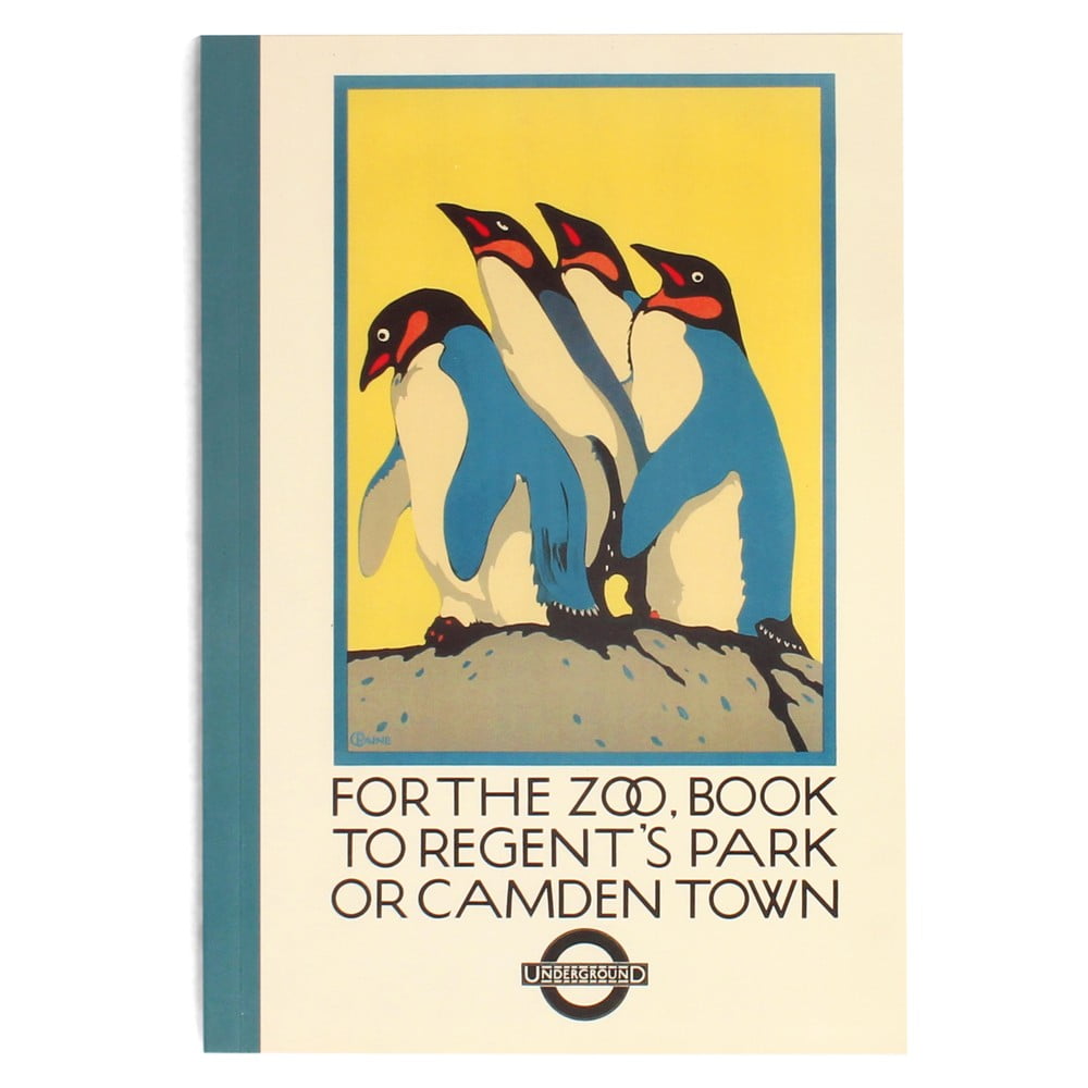 Zápisník 60 str. formát A5 For the Zoo – Rex London