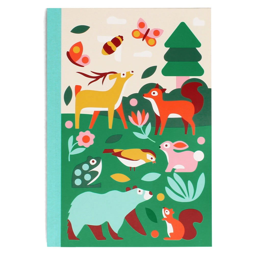 Zápisník 60 str. formát A5 Woodland – Rex London