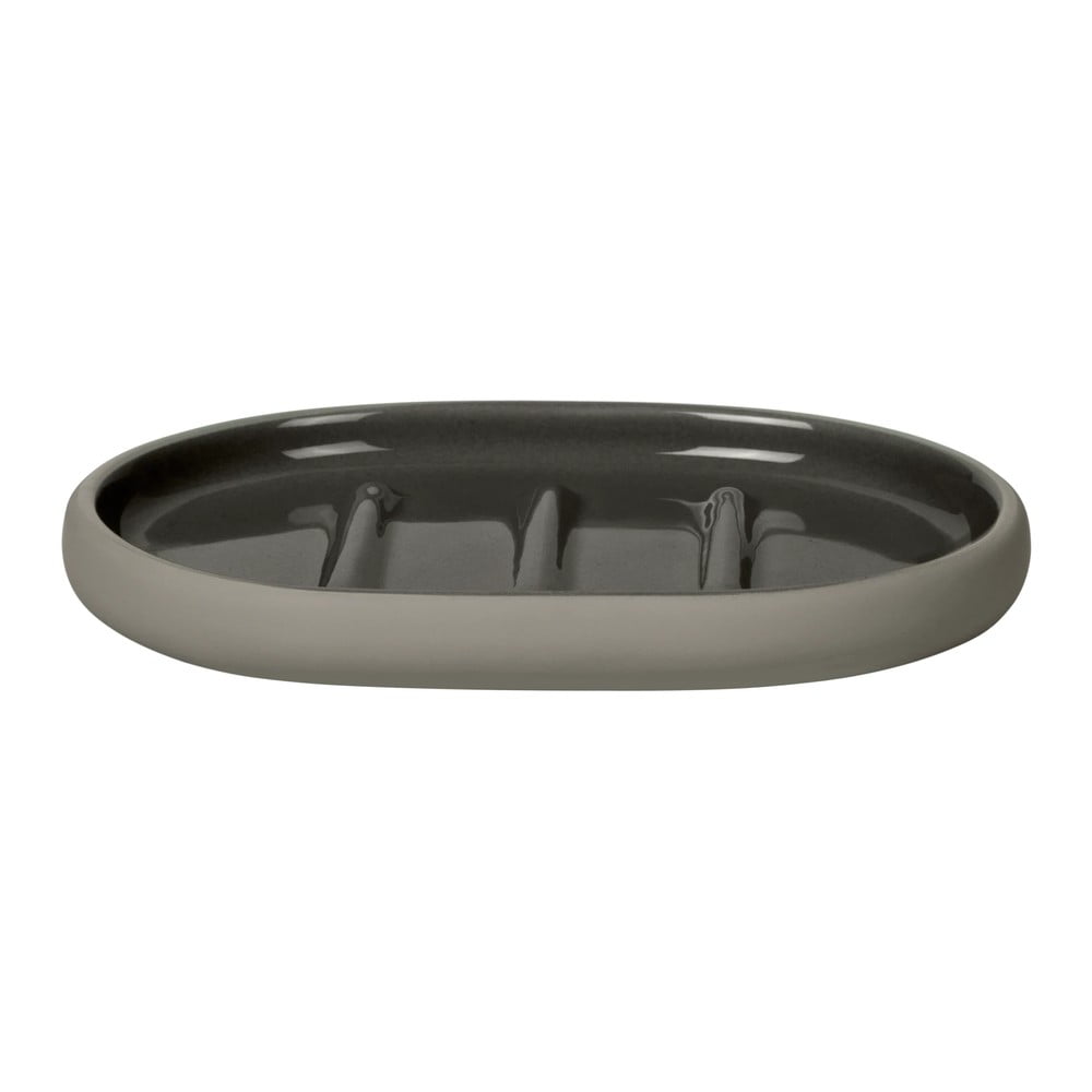 Zelená keramická nádobka na mydlo Sono – Blomus