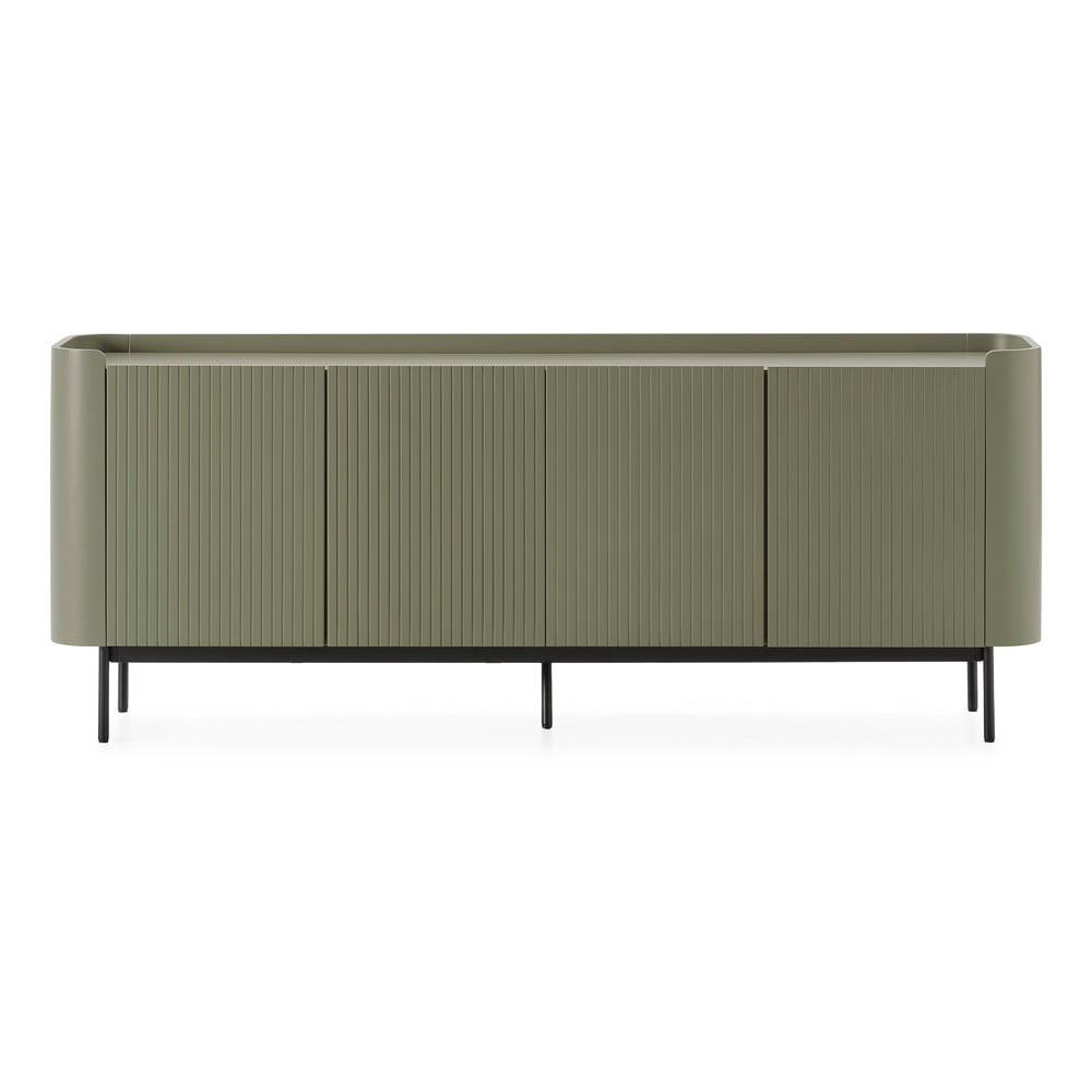 Zelená komoda 200x80x40 cm Willa – MOME