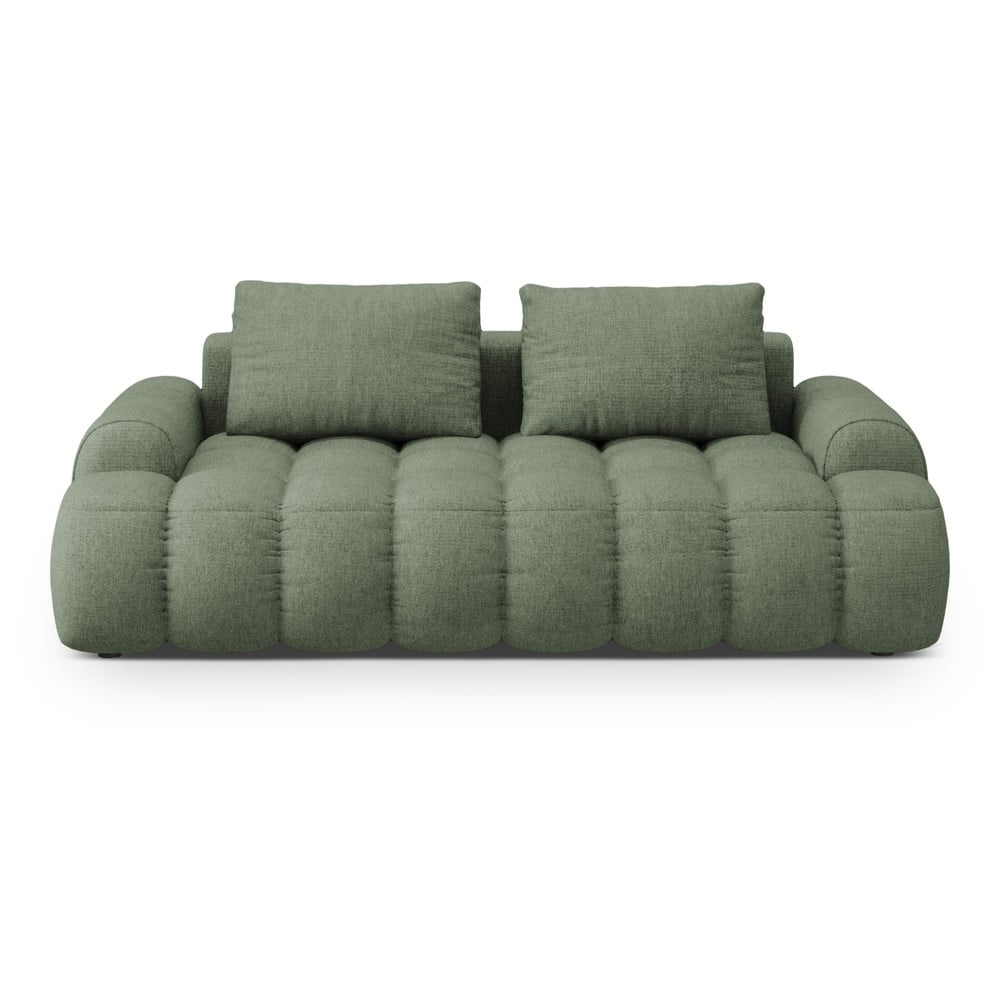 Zelená pohovka 200 cm Linz – Cosmopolitan Design