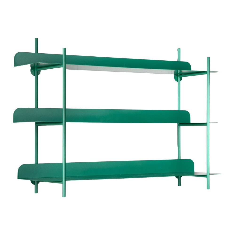 Zelená poschodová kovová polica 60 cm Cool Retro – PT LIVING
