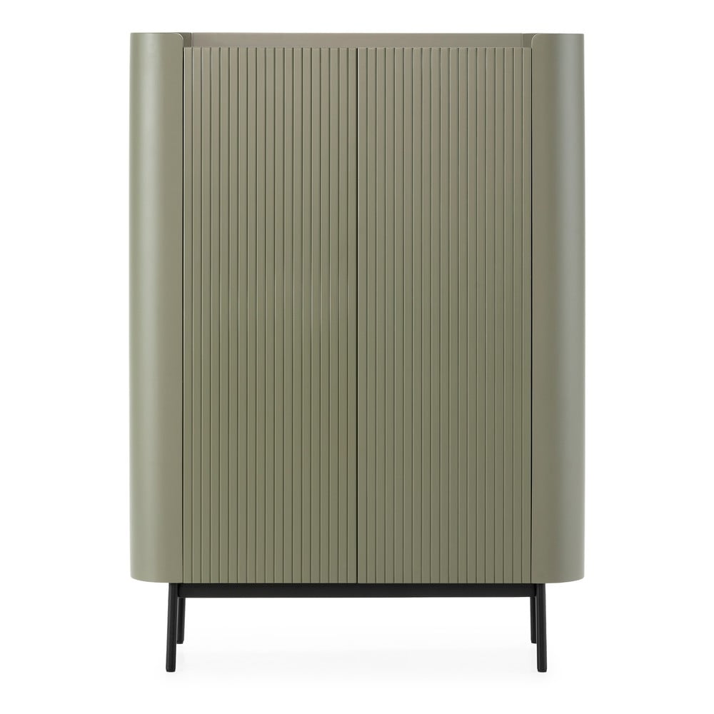Zelená skrinka 100x140x40 cm Willa – MOME