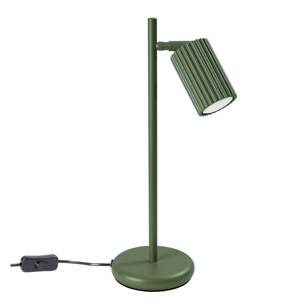 Zelená stolová lampa (výška 43 cm) Gleam – Sollux