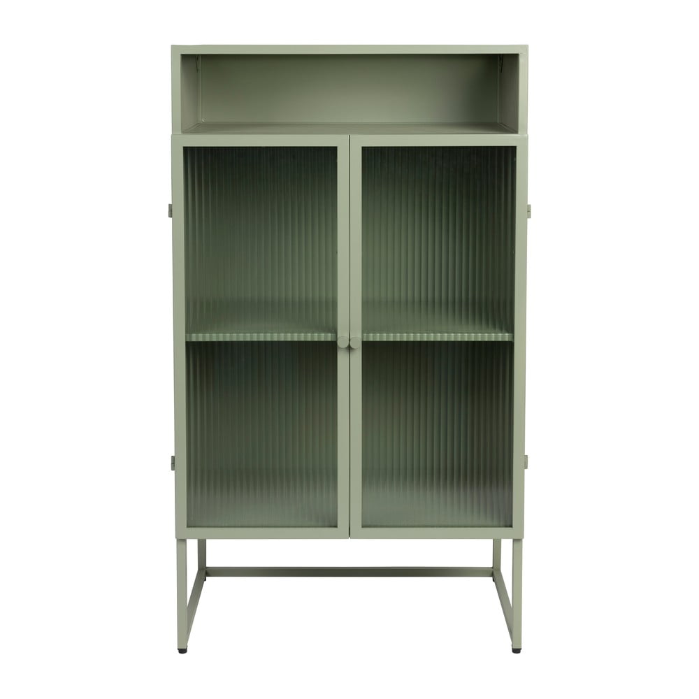 Zelená vitrína 60x105 cm Herbe - White Label