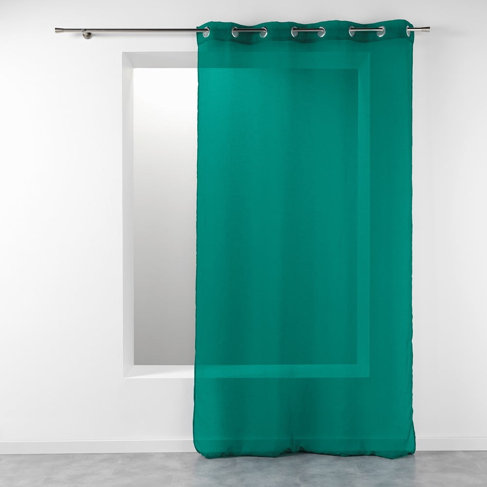 Zelená záclona 140x240 cm Telma – douceur d'intérieur