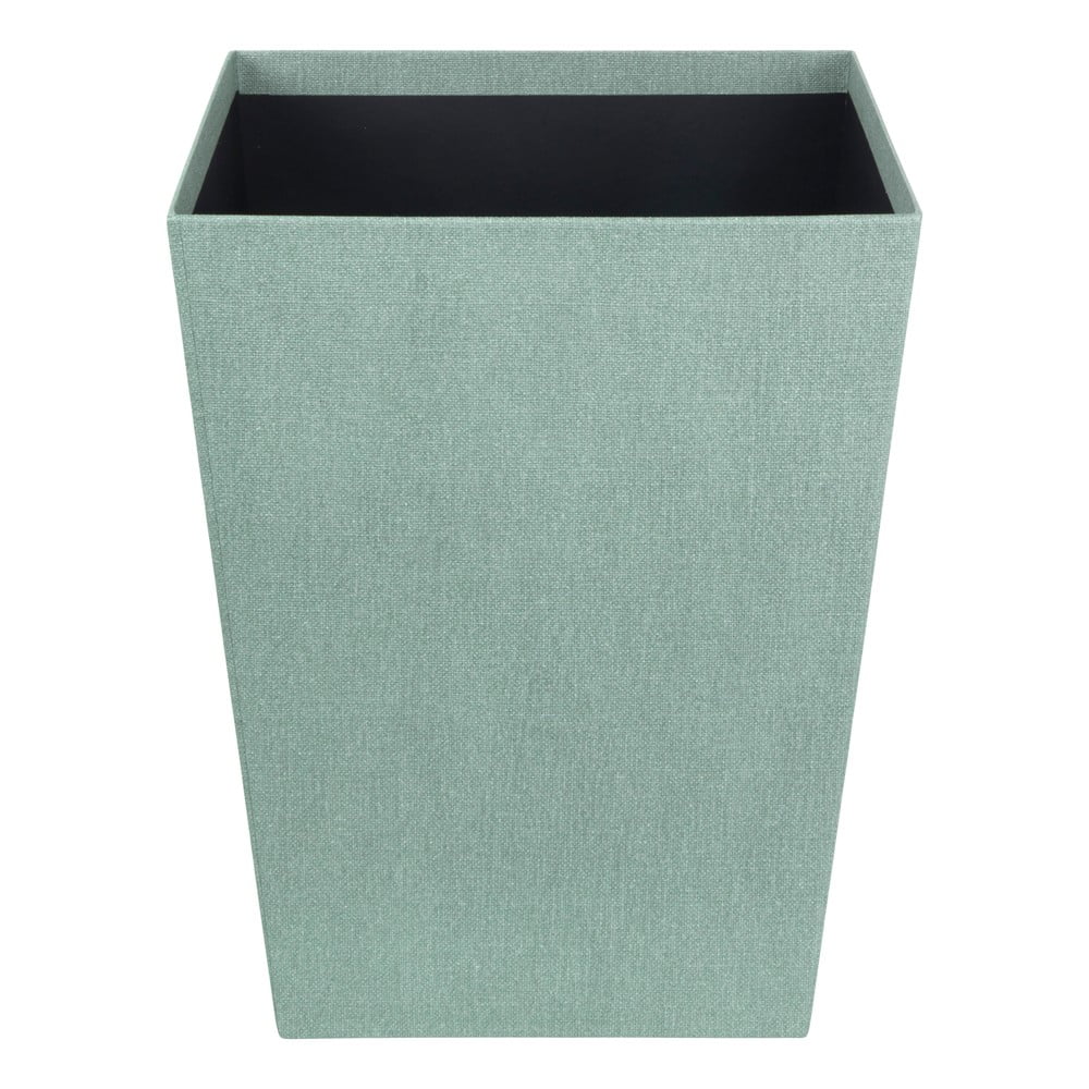 Zelenomodrý kancelársky odpadkový kôš Sofia Canvas Paper Laminate – Bigso
