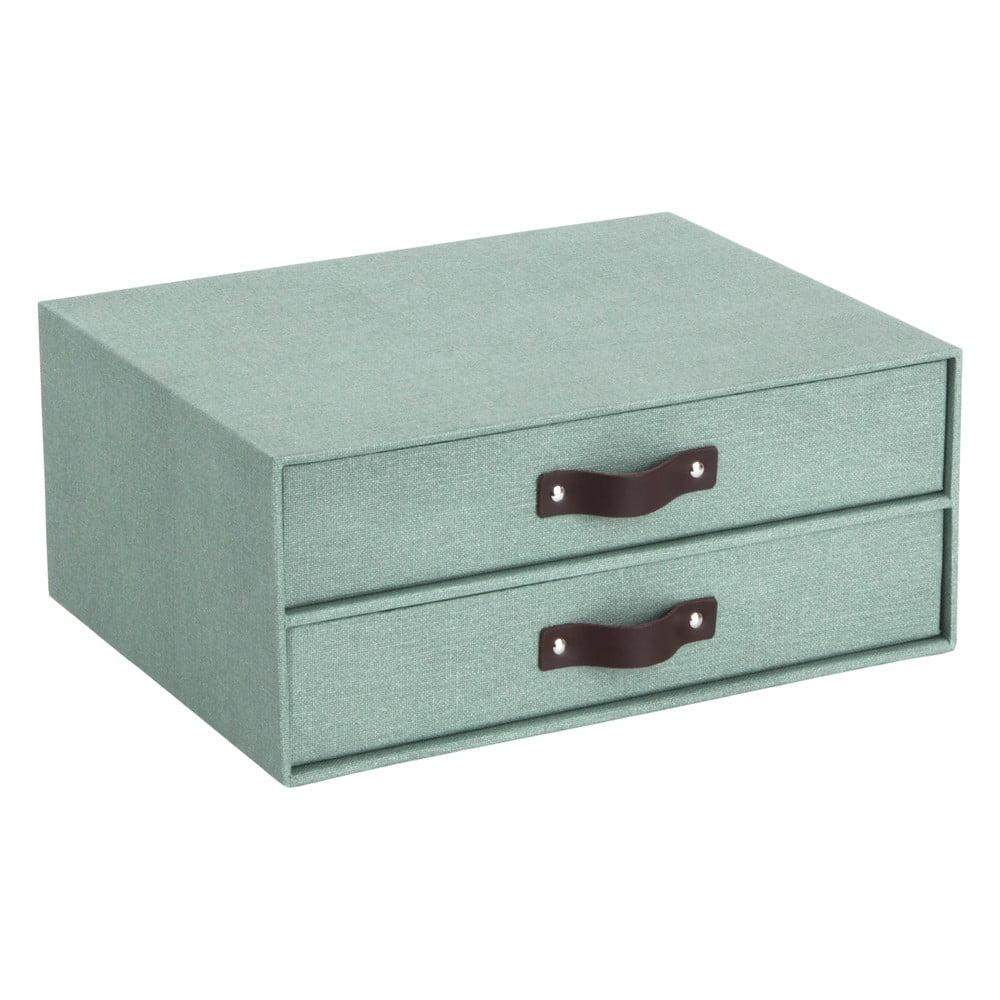 Zelený kartónový organizér do zásuvky Birger Canvas Paper Laminate – Bigso