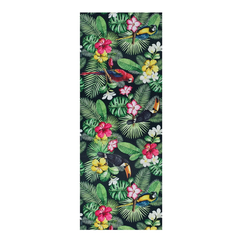 Zelený koberec behúne 52x100 cm Sprinty Tropical – Universal