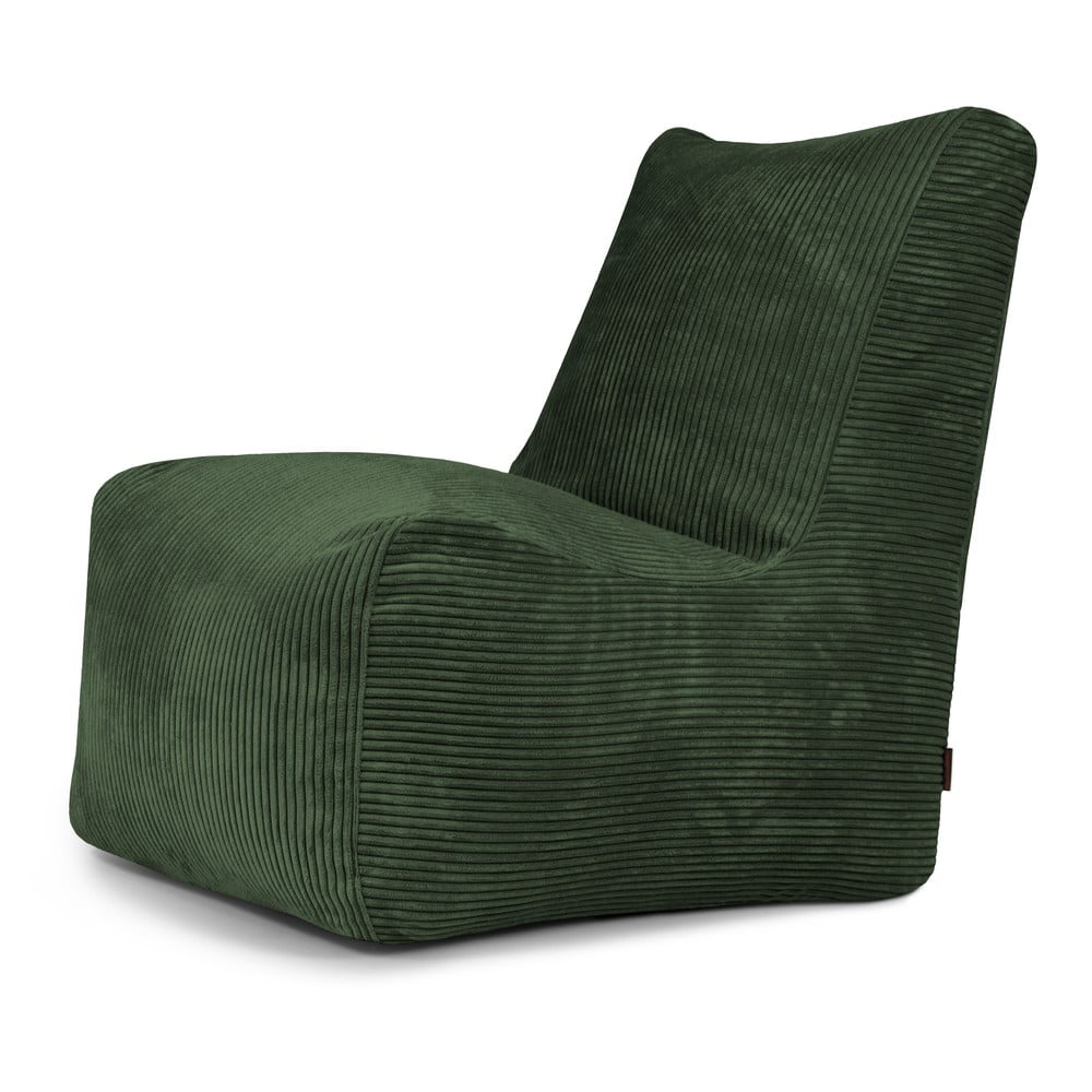 Zelený menčestrový sedací vak Seat Lounge – SLOWDOWN