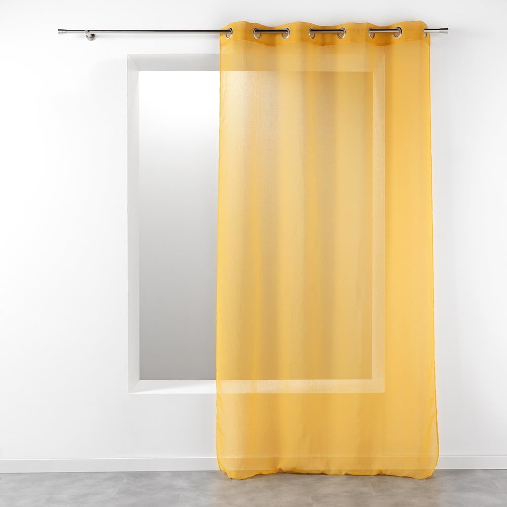 Žltá záclona 140x240 cm Telma – douceur d'intérieur