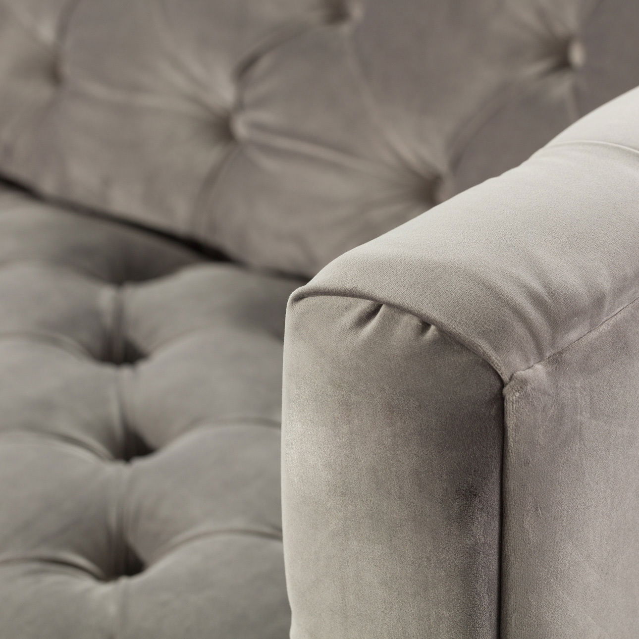 Pohovka Velvet Elite grey pre 3 osoby – obrázok 7