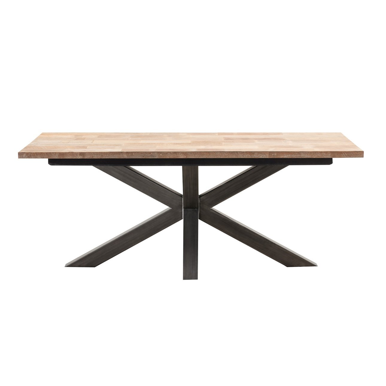 Stôl Vince 200 x 100 x 79 black&natural – obrázok 2