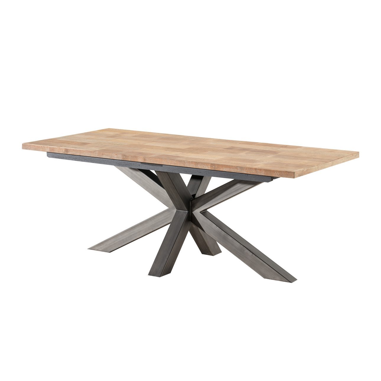 Stôl Vince 200 x 100 x 79 black&natural