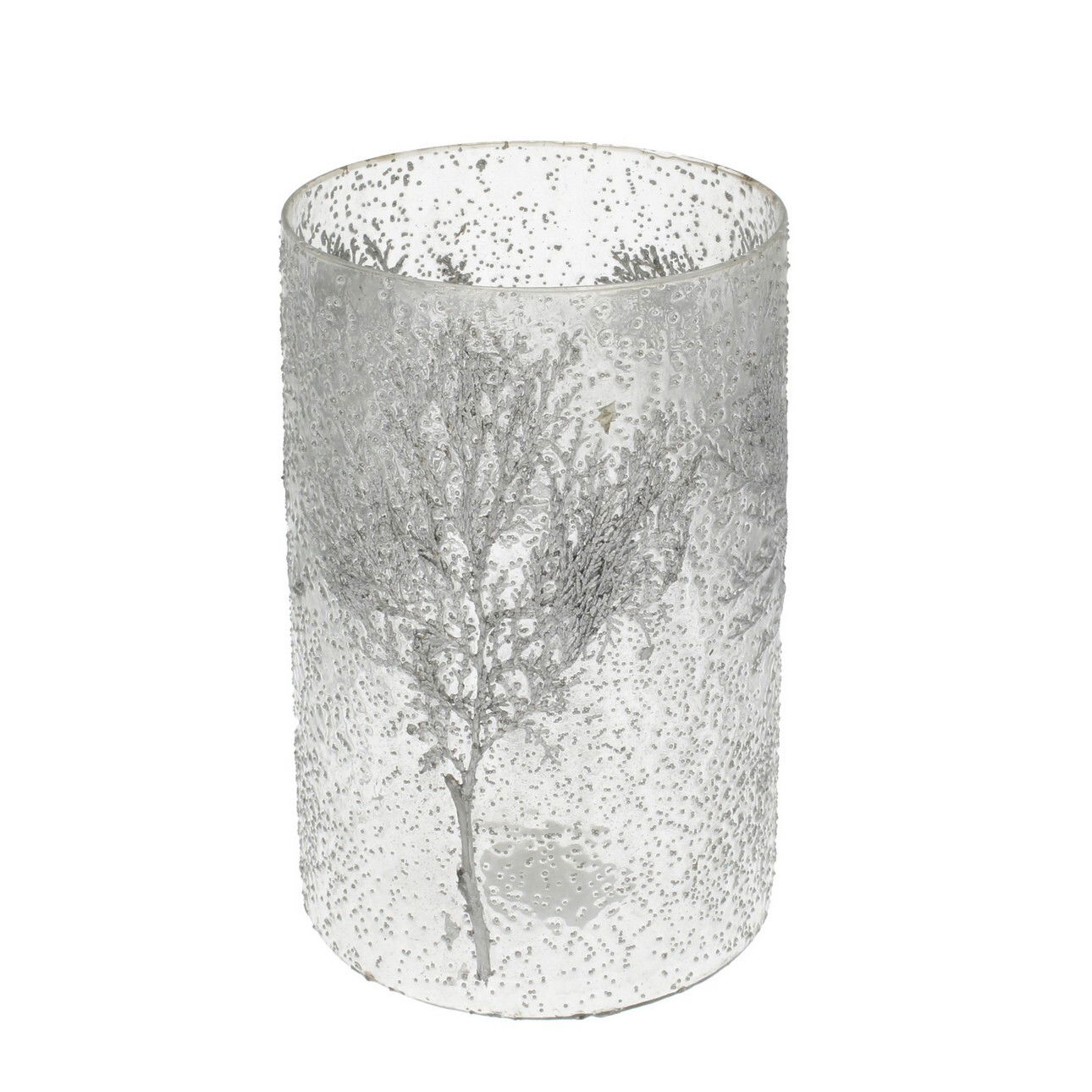 Svietnik Twig I ⌀15cm silver – obrázok 3