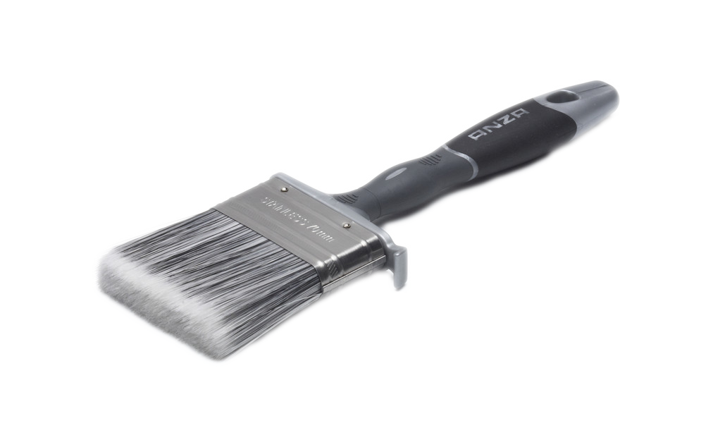 ANZA PLATINUM FLAT BRUSH - Plochý štetec s najvyššou kvalitou 35 mm