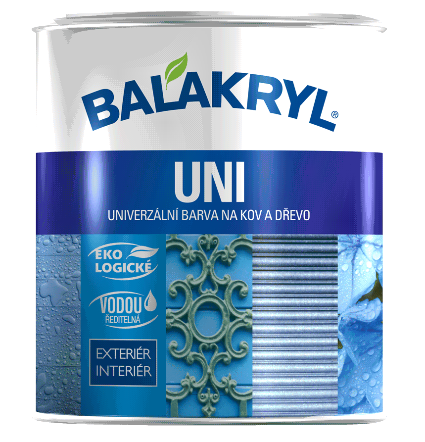 BALAKRYL UNI matný - Univerzálna vrchná farba 2,5 kg 0250 - palisander