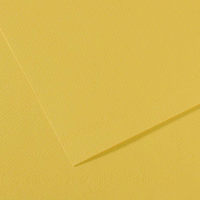 CANSON MI-TEINTES - Buničinou farbený papier 107 - anis, 50 ks