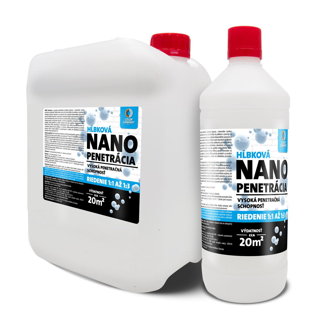 COLOR COMPANY - NANO hĺbková penetrácia bezfarebná 10 L