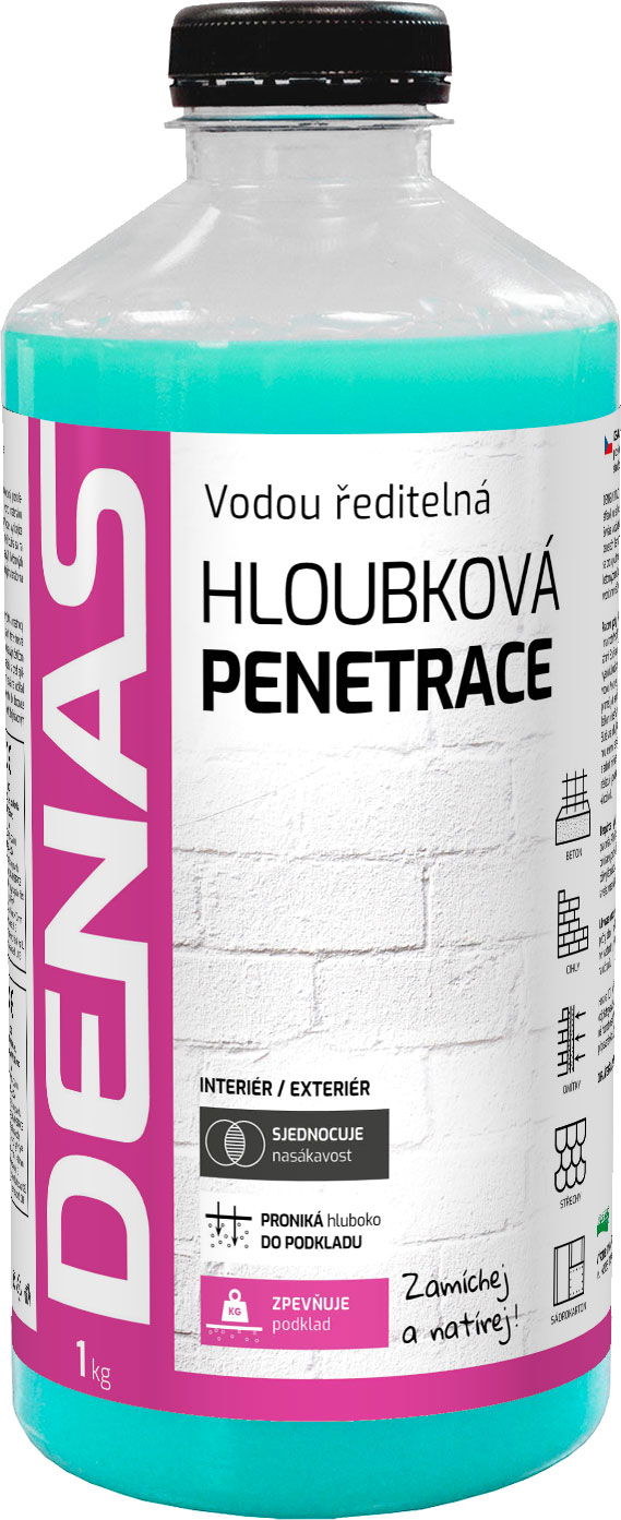 DENAS - Hĺbková penetrácia transparentná 1 kg