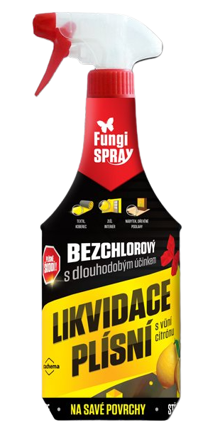 FUNGISPRAY - Protiplesňový prípravok s vôňou citrónu 0,5 l