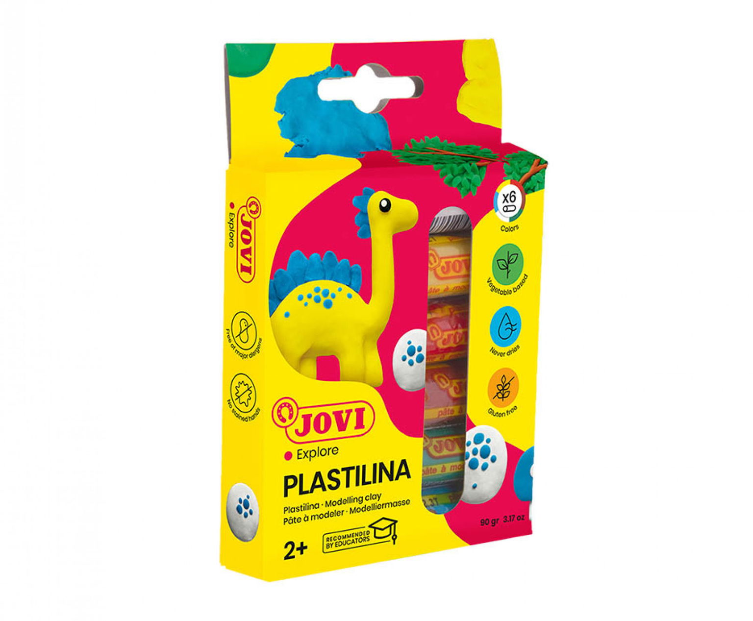 JOVI - Plastelína vo valčekoch 6x15 g