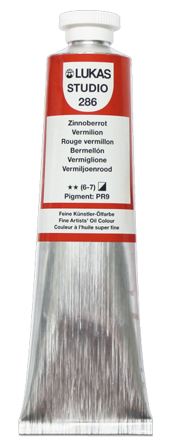 LUKAS STUDIO - Umelecká olejová farba 37 ml sýtočervená 2740009