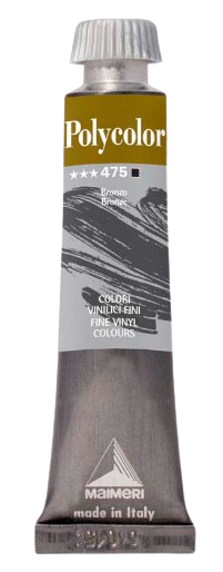 MAIMERI POLYCOLOR - Jemné vinylové farby 475 - bronze, 20 ml