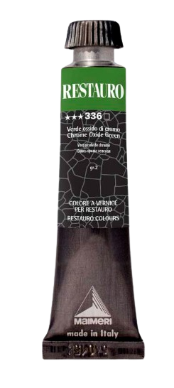 MAIMERI RESTAURO - Reštauračné farby (336 - chrome oxide green, 20 ml)
