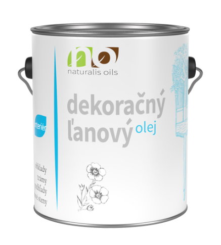 NATURALIS OILS - Farebný ľanový olej 2,5 l 5106 - vlašský orech