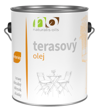 NATURALIS OILS - Terasový olej 0,9 l 3109 - tík