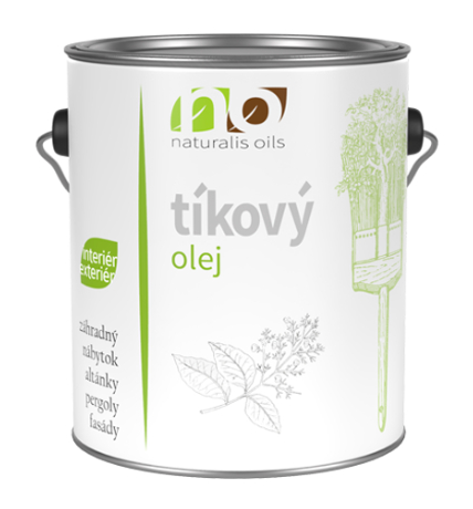 NATURALIS OILS - Tíkový olej 5 l 2114 - antracitovo šedá