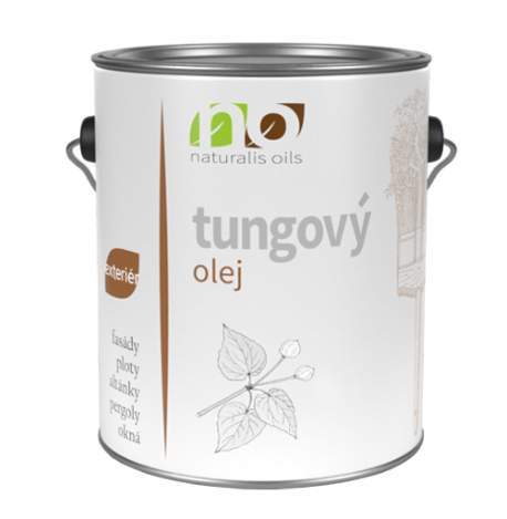 NATURALIS OILS - Tungový (čínsky) olej 5 l 1114 - antracitovo šedá