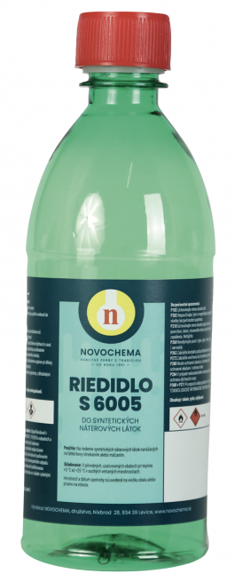 NOVOCHEMA S 6005 - Riedidlo do syntetických farieb (9 L)