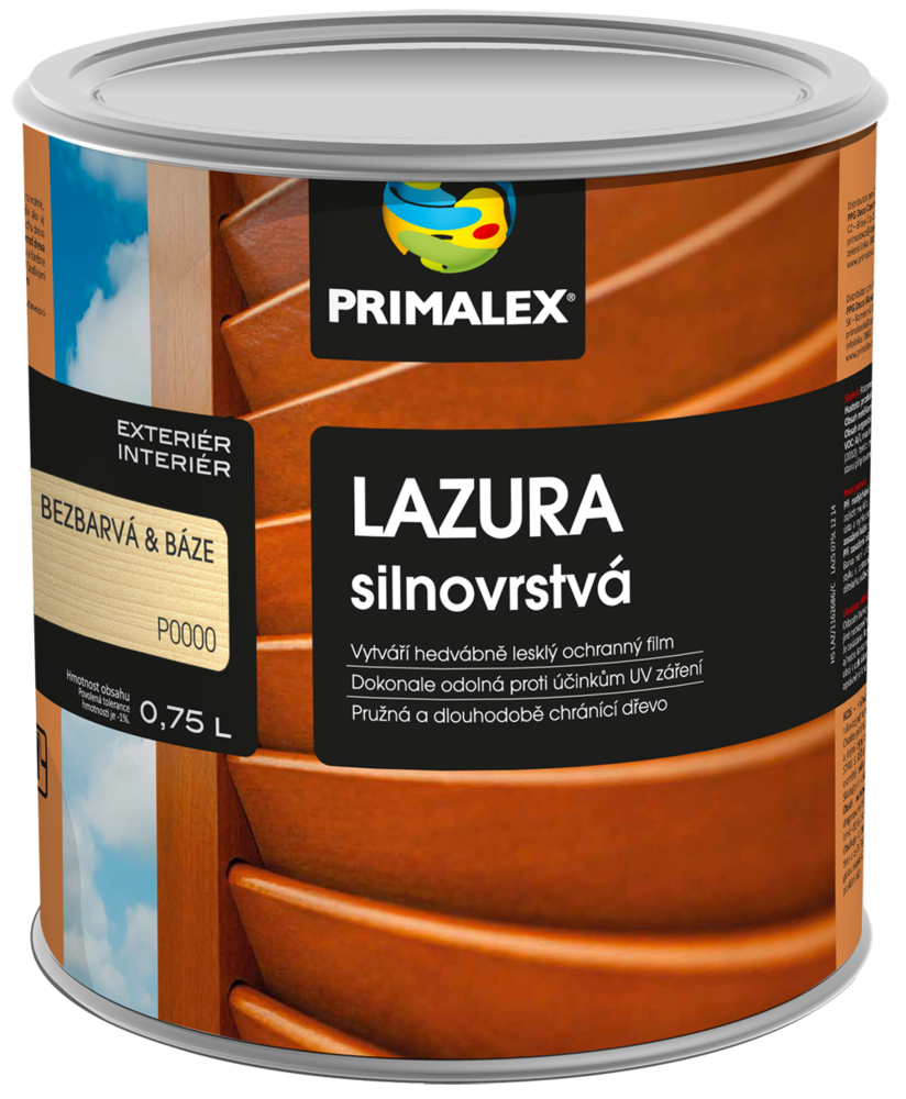 PRIMALEX - Hrubovrstvá lazúra na drevo 5 l 22 - palisander