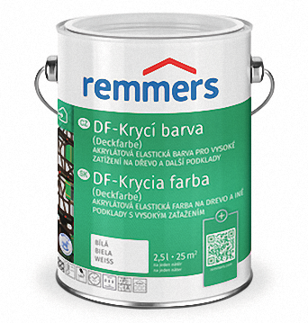 REMMERS DF - Vysoko krycia vodouriediteľná farba REM - rotbraun 2,5 L