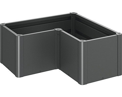 Hrantík Belvedere L 103 x 103 x 45 cm (tmavo šedá metalíza)