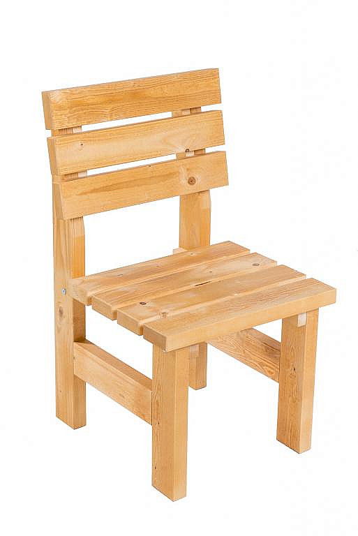 Masívne drevené záhradne kreslo TEA 01 hrúbka 38 mm
