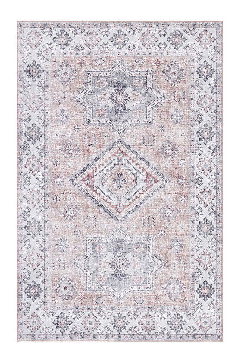 Kusový koberec Nouristan Asmar 104009 Old pink 80x150 cm
