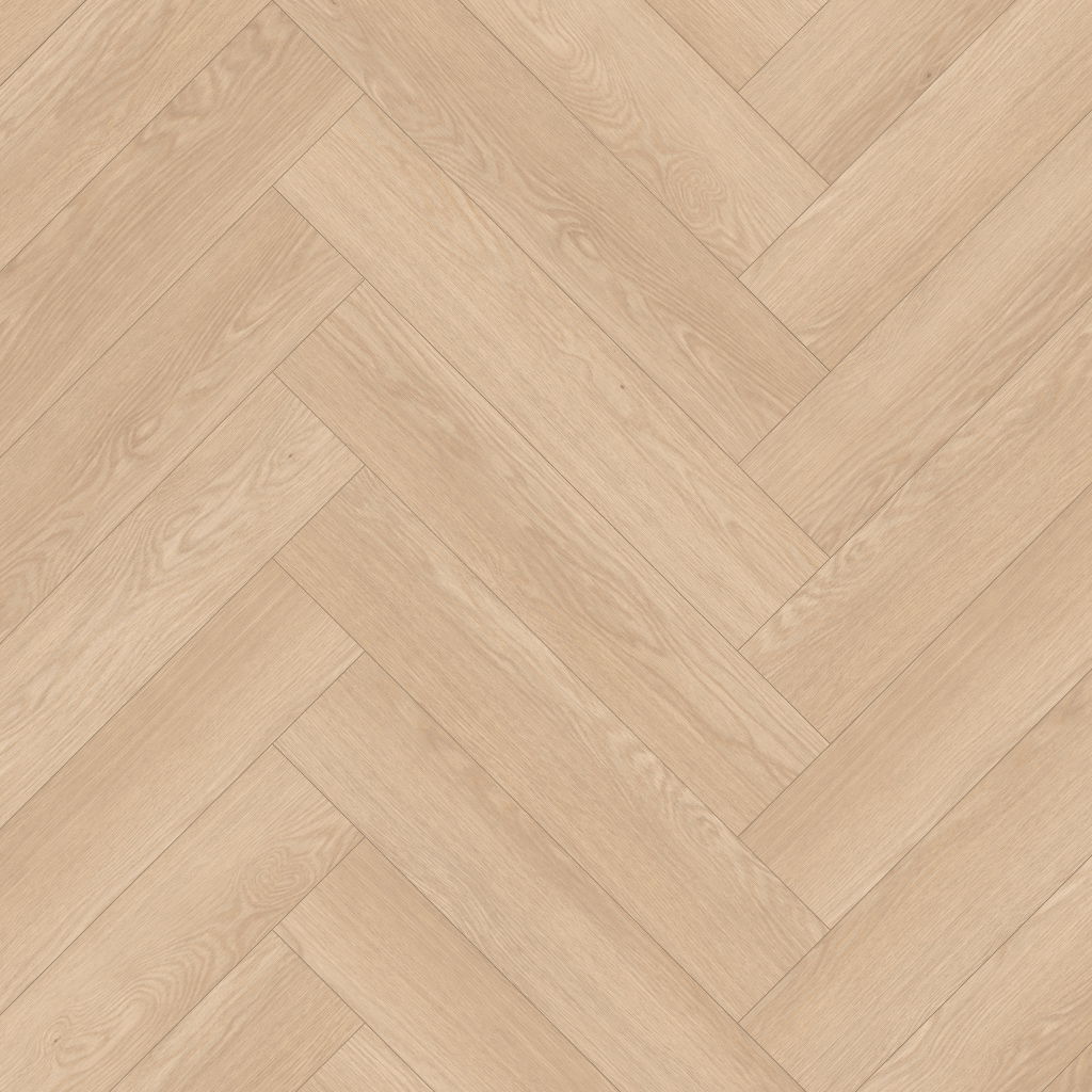 Laminátová podlaha Egger Herringbone 8/32 4V EL2133 Dub Baronia pieskový 1,97 m2