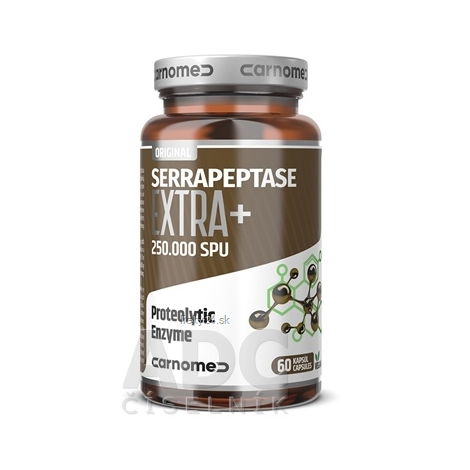 CarnoMed SERRAPEPTASE EXTRA+ 250.000 SPU
