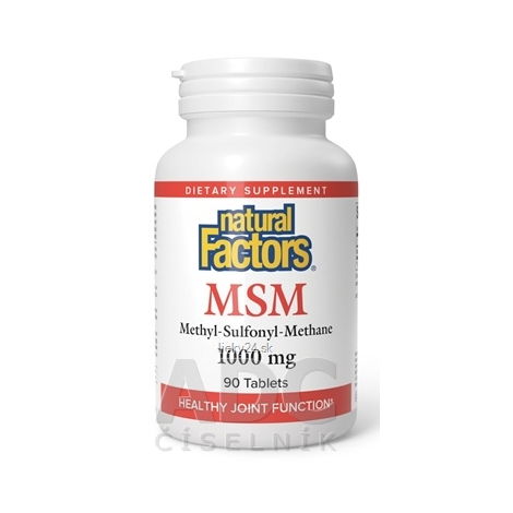 Natural Factors MSM 1000 mg