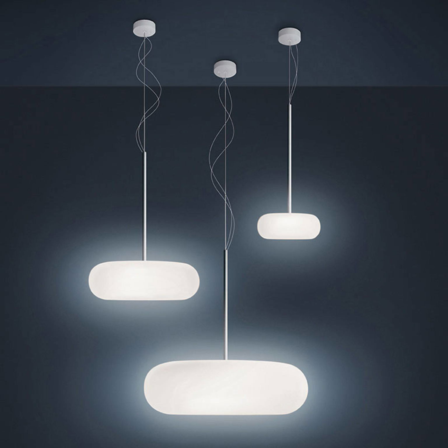 Artemide Itka závesné svietidlo Ø 50 cm