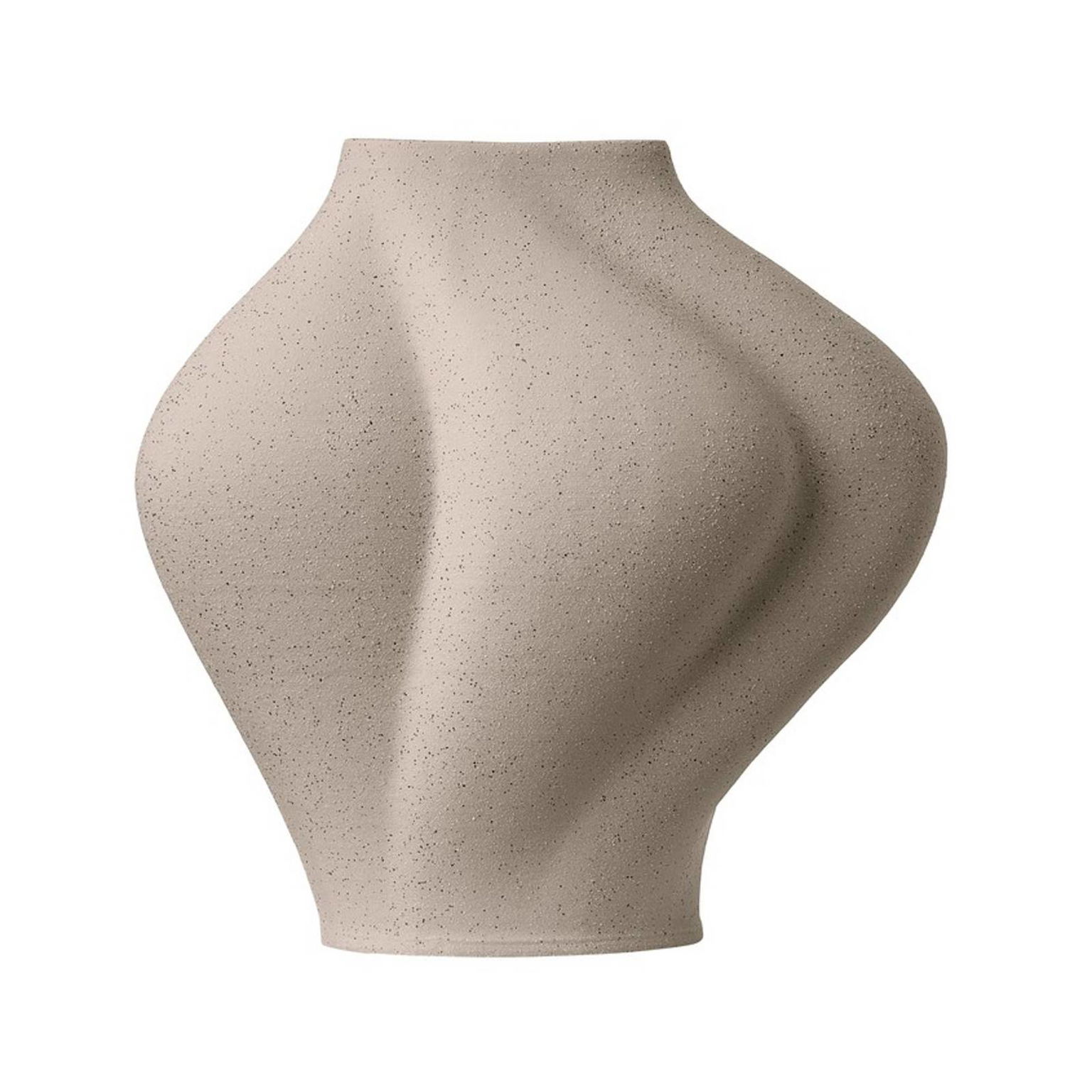 AYTM Váza Saltare, 30 cm, taupe, keramika – obrázok 3